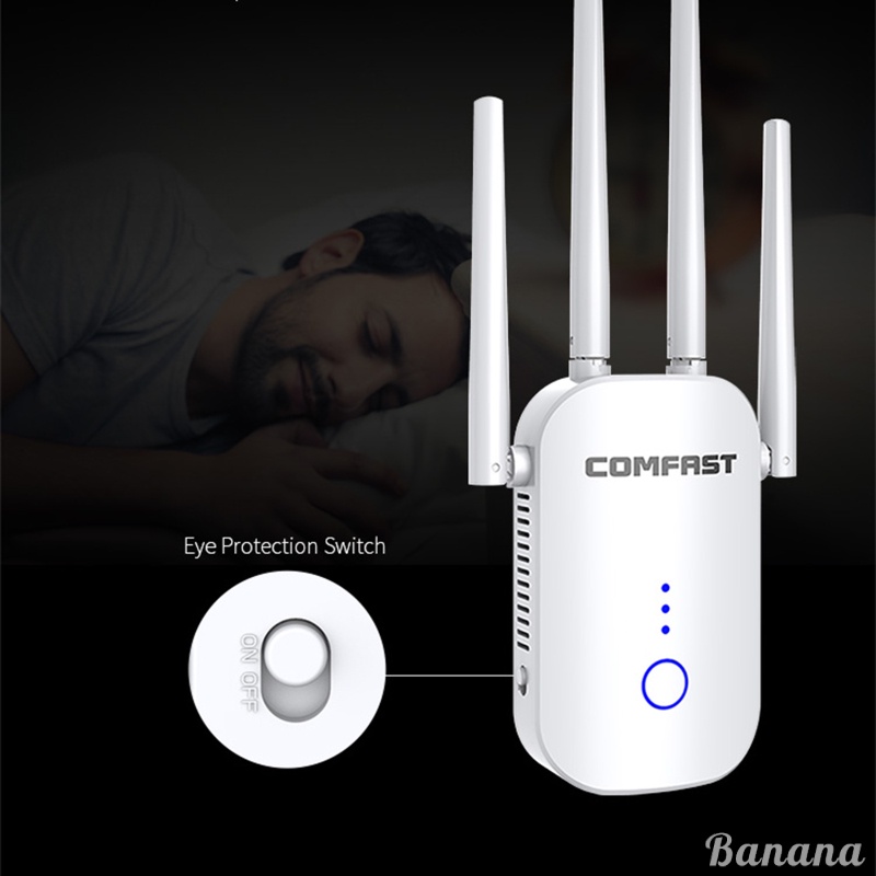 Thiết Bị Khuếch Đại Tín Hiệu Wifi 1200mbps 2.4g & 5ghz | WebRaoVat - webraovat.net.vn