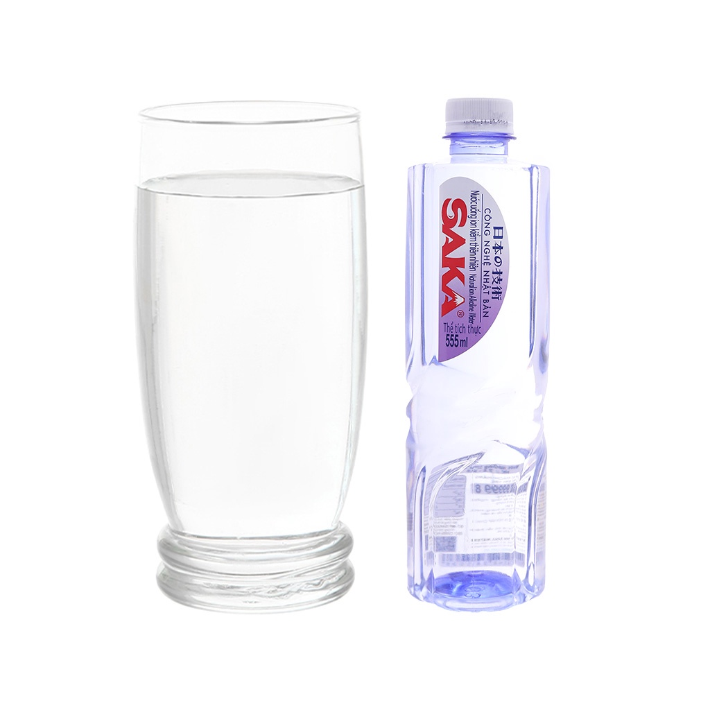 Thùng 24 Chai Nước Uống I-On Kiềm SaKa 555ml - Đại lý 273