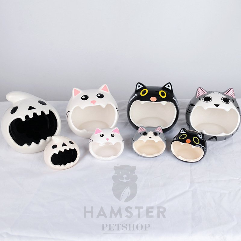 Nhà Ngủ Sứ Mèo Size Lớn Cho Hamster, Sóc