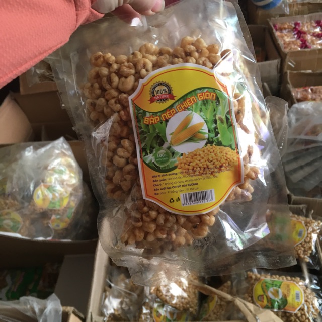 Bắp nếp chiên giòn