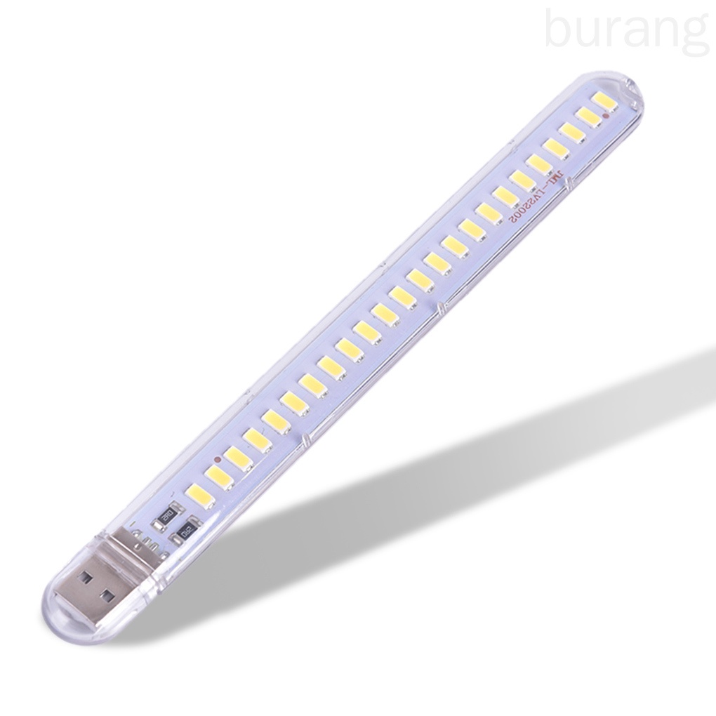 Đèn led USB đọc sách bằng nhựa di động tiện dụng cho nhà ở/ ký túc xá