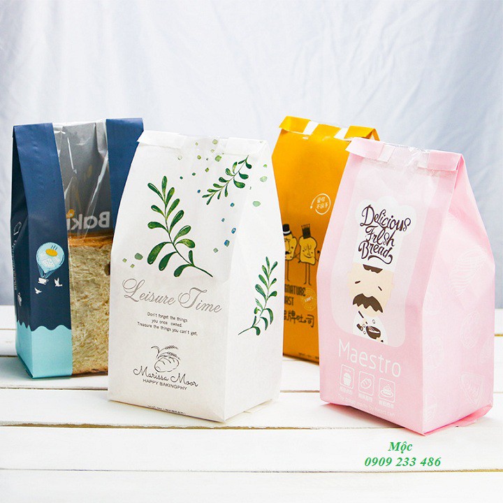 (Set 5) Túi đựng bánh mì lát