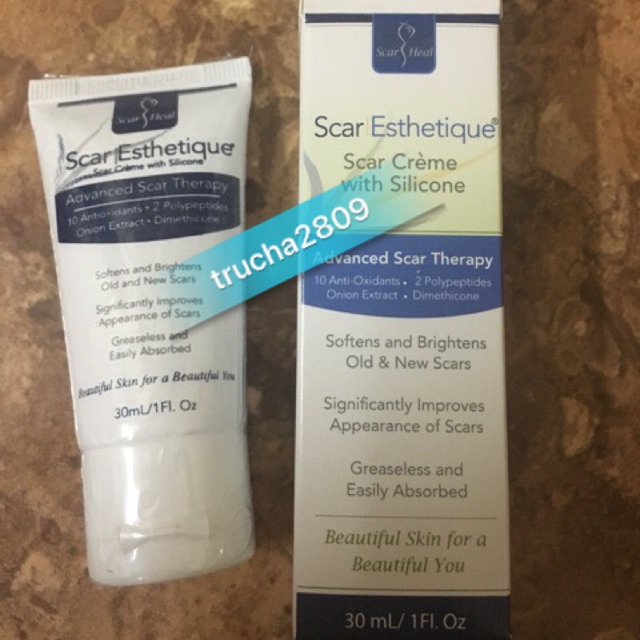 Kem Scar Esthetique tube 30g date 2023 mỹ chuẩn hãng