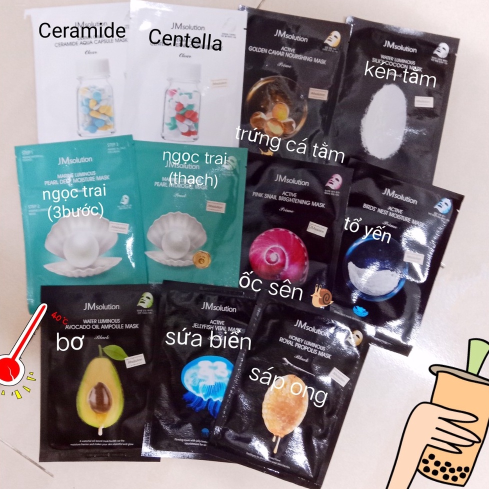 Mặt Nạ Jmsolution (Jm Solution) Các Loại