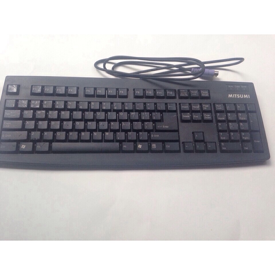 KeyBoard Mitsumi Mini PS2 hàng chính hãng (Tem Minh thông)