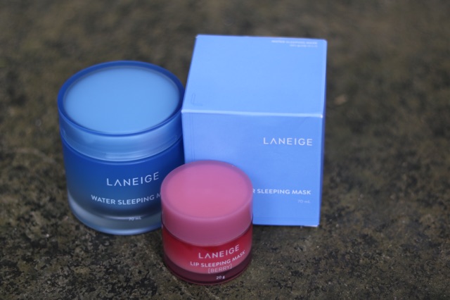 Bộ đôi LANEIGE mặt nạ ngủ dành cho môi và da mặt