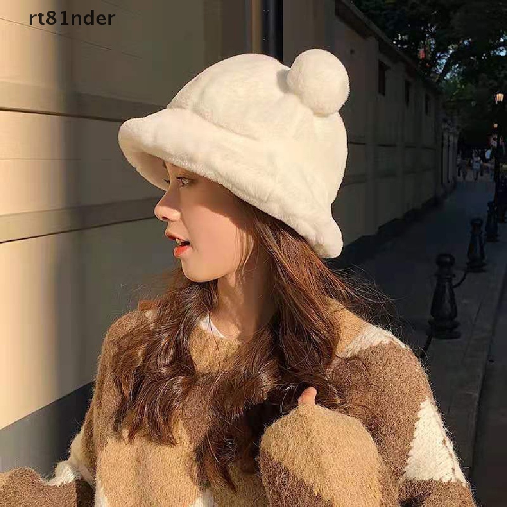 Nón Tai Bèo Phủ Lông Dày Dặn Mềm Mại Giữ Ấm Thời Trang