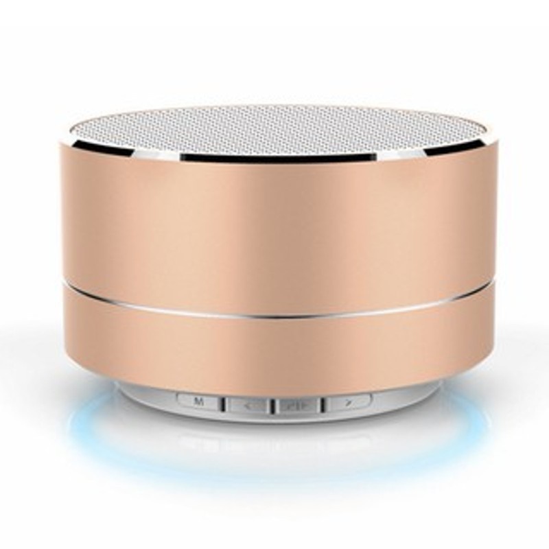 Loa mini bluetooth A10 vỏ nhôm có led, âm thanh hay