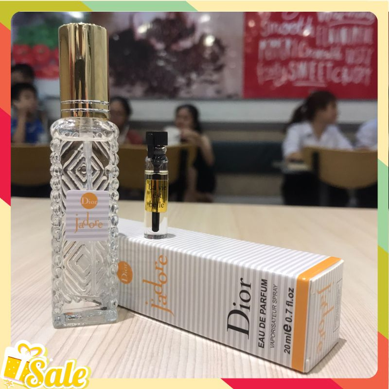 Nước Hoa mini, Nước Hoa Nữ Jadore EDP 20ml 6D Hương Thơm Sang Trọng, Thơm Lâu 12h J'adore