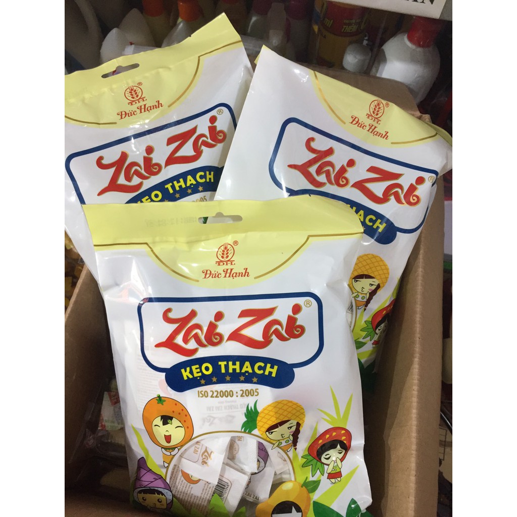 Kẹo Thạch zai Zai Đức Hạnh Gói 350g