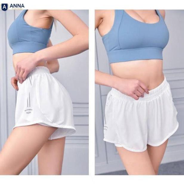 Quần tập gym nữ , quần short 2 lớp thời trang nữ Anna Spost Teen