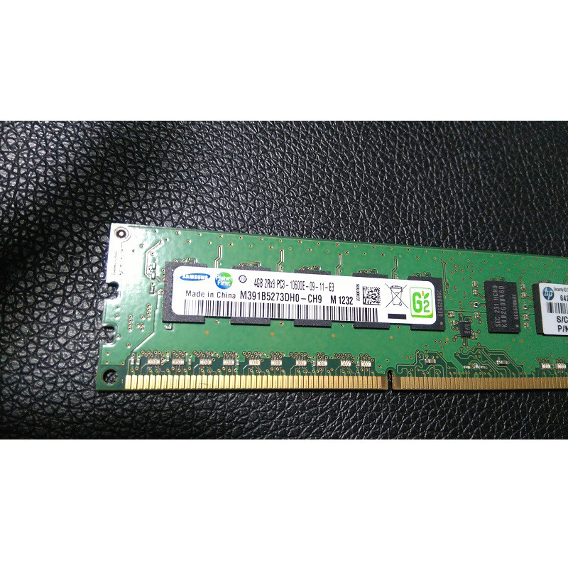 [Mã ELMS05 giảm 5% đơn 300k]Ram ECC Unbuffered 4GB DDR3 (PC3 1.5V) bus 1333 - 10600E tháo máy, bảo hành 1 năm | WebRaoVat - webraovat.net.vn