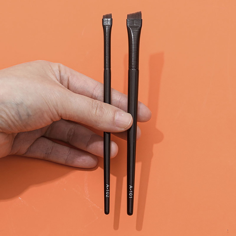 [Hàng mới về] Cọ Trang Điểm Lông Mày Chuyên Nghiệp Thiết Kế Đầu Dẹt Mềm Mại Tiện Dụng