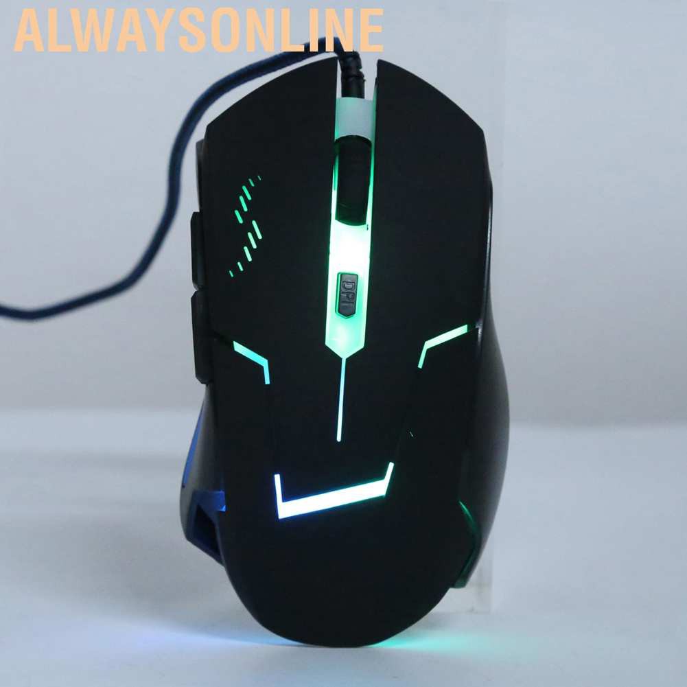 Chuột Gaming Alwaysonline T7 6 Nút Bấm