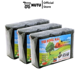 Túi Đựng Rác Tự Hủy Sinh Học, Bao Bì Túi Đựng Rác Đen Bịch 3 Cuộn 1KG Thân Thiện Môi Trường Tiết Kiệm Chi Phí