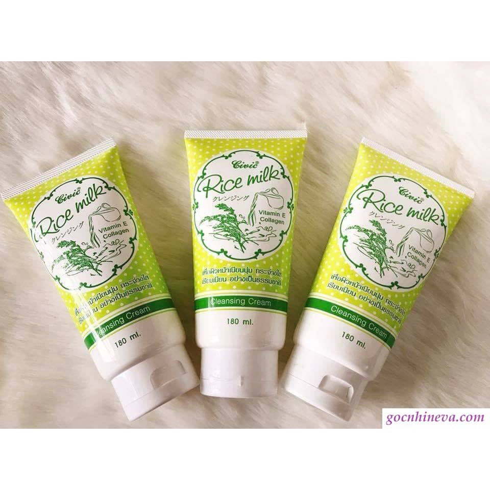 Sữa rửa mặt gạo Civic Thái Lan 180ml