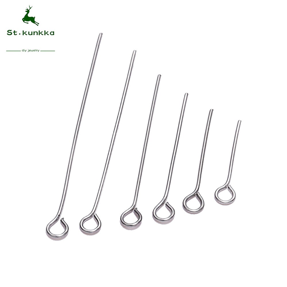 St.kunkka Set 100 Con Mắt Bằng Thép Không Gỉ 15X16X18X20X22X25X30X35X40X45X50X60X70Mm