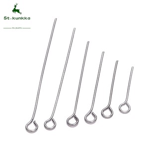 St.kunkka Set 100 Con Mắt Bằng Thép Không Gỉ 15X16X18X20X22X25X30X35X40X45X50X60X70Mm