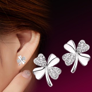 Bông tai hình cỏ ba lá