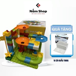 Đồ chơi lắp ráp - xây dựng cầu trượt hạt nhỏ - đồ chơi trí tuệ cho bé trai, bé gái