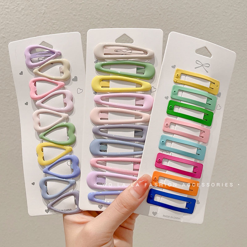 Kẹp Tóc Cỡ Nhỏ Phong Cách Hàn Quốc Thời Trang Nữ Sành Điệu
