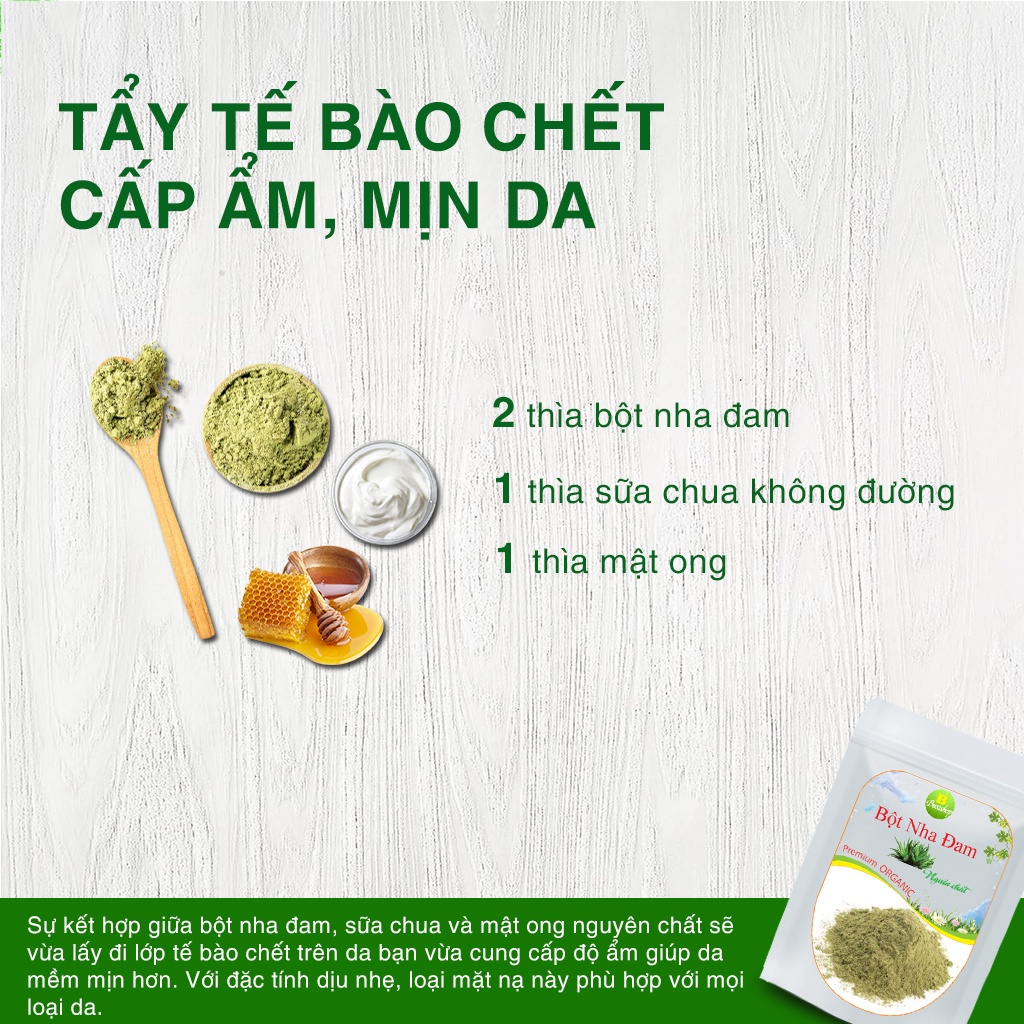 Bột nha đam nguyên chất 100g