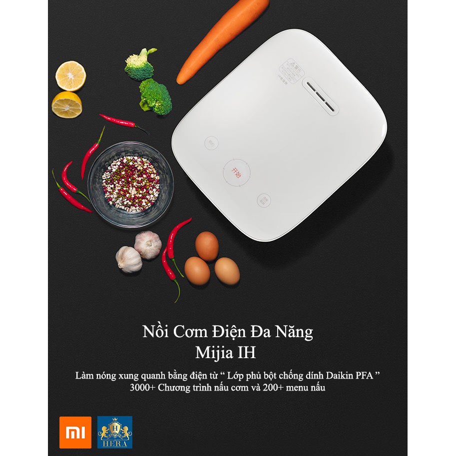 Nồi Cơm Điện Cao Tần Xiaomi IH 3L/4L - Bảo Hành 12 Tháng
