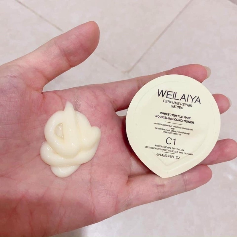 Set dầu gội xả phục hồi đa tầng nấm Truffle Weilaya - mini