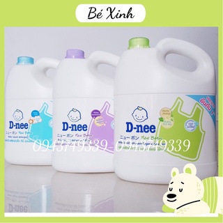 Nước giặt xả DNEE thái lan chính hãng can 3 lít