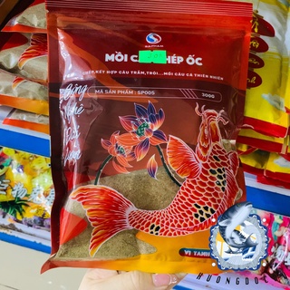 Mồi câu chép ốc sapham