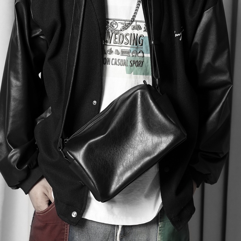 Túi đeo chéo nam da PU túi xách cặp thời trang cá tính