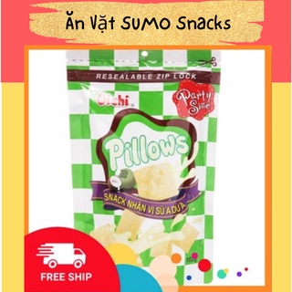 Snack Pillows Nhân Sữa Dừa 45g/100g-Ăn Vặt Sumo Snack