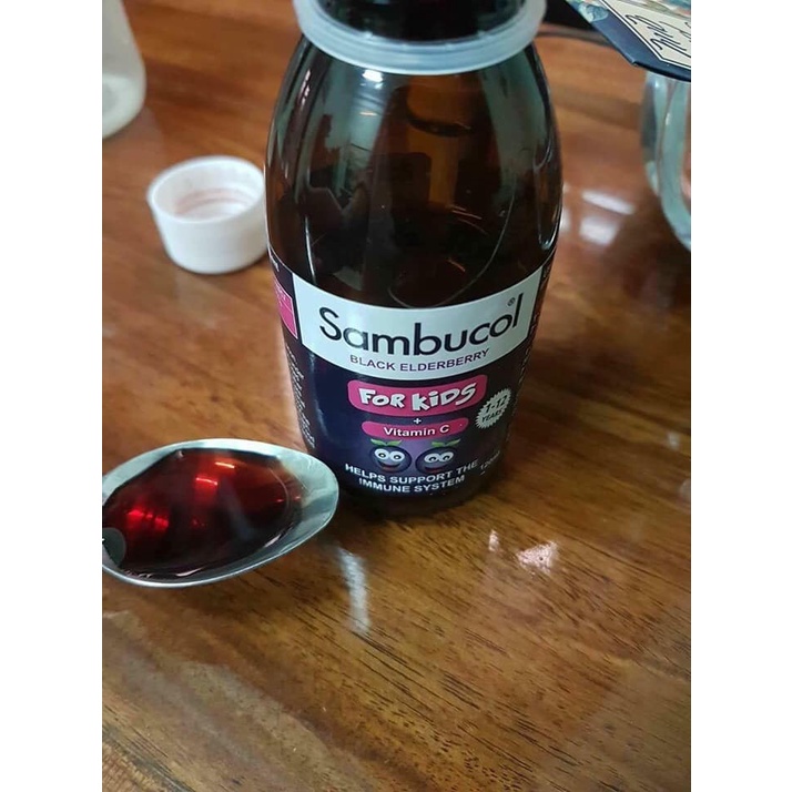 Sambucol for baby / for kids + Vitamin C cho bé