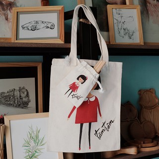 Túi canvas - Vẽ tay hình cute