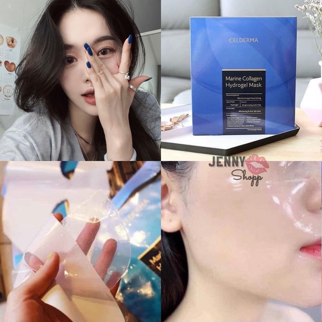 Mặt Nạ Thạch Sinh Học Celderma Hydrogel Mask