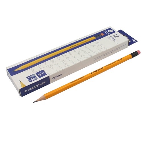 Bút chì Đức Staedtler 134 2B  I Bút có đầu tẩy - 1 cây