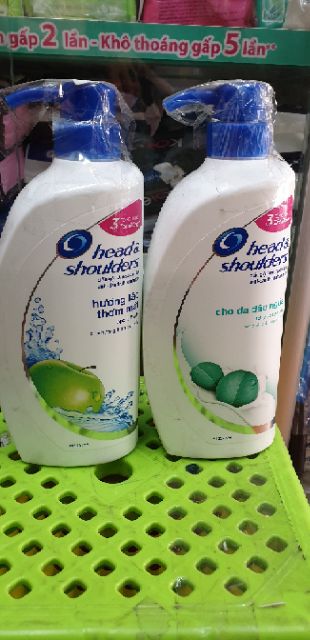 Dầu gội Head & Shoulders bạc hà mát rượi 625ml