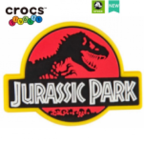 Phụ Kiện Khóa Giày Crocs / jibbitz chaims Hình Thế Giới Kỷ Jura Trang Trí