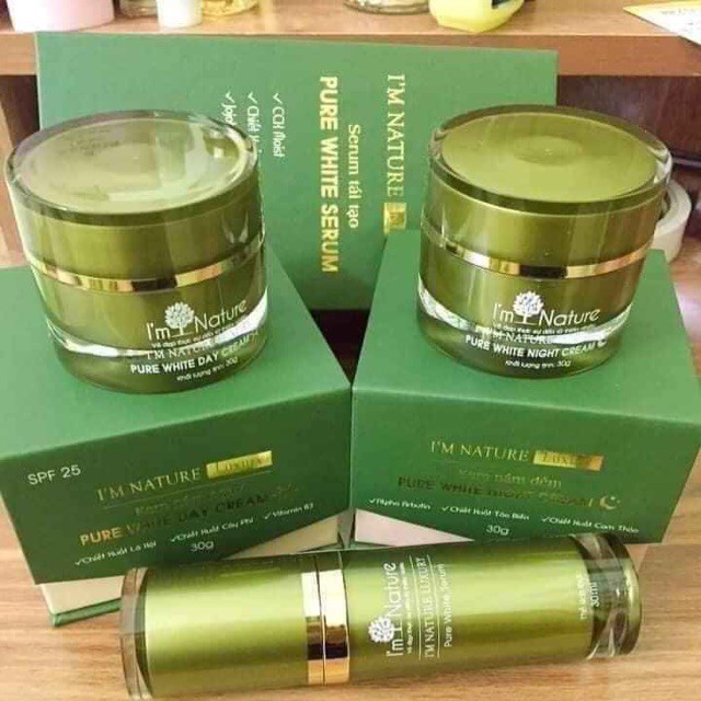 (+Quà) Bộ Vua Kem Nám I’M NATURE - Da Sáng Hồng Đẹp Rạng Rỡ Sau 15 Ngày | BigBuy360 - bigbuy360.vn