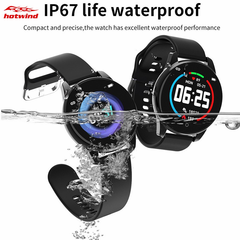 Bluetooth Smartwatch Waterproof IP67 Heart Rate Monitor Multi-sports Fitness TrackerAndroid IOS