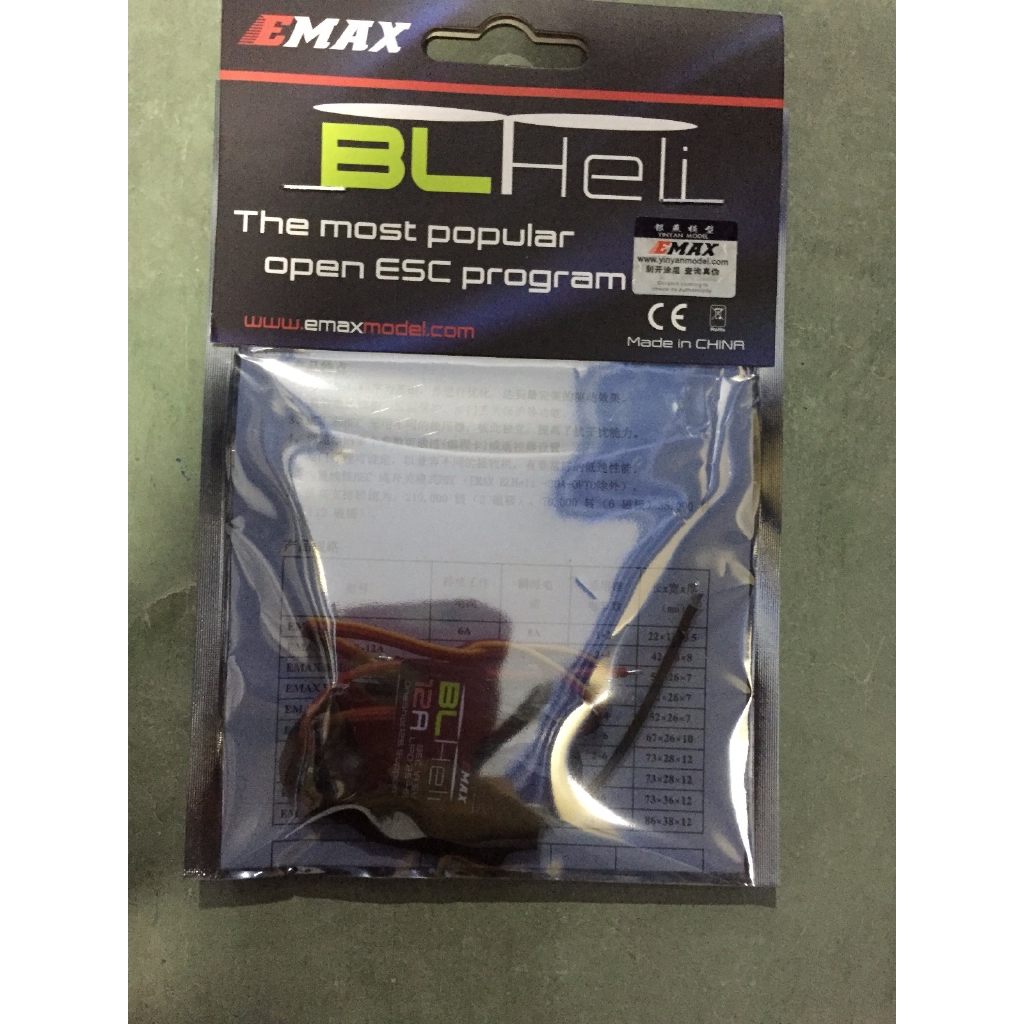 Mạch Điều Tốc Emax Blheli Series 6A 12A 20A 30A Emax Esc Cho Thiết Bị Bay Drone