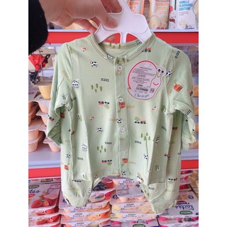 Bộ sơ sinh cài thẳng Dokma Bamboo