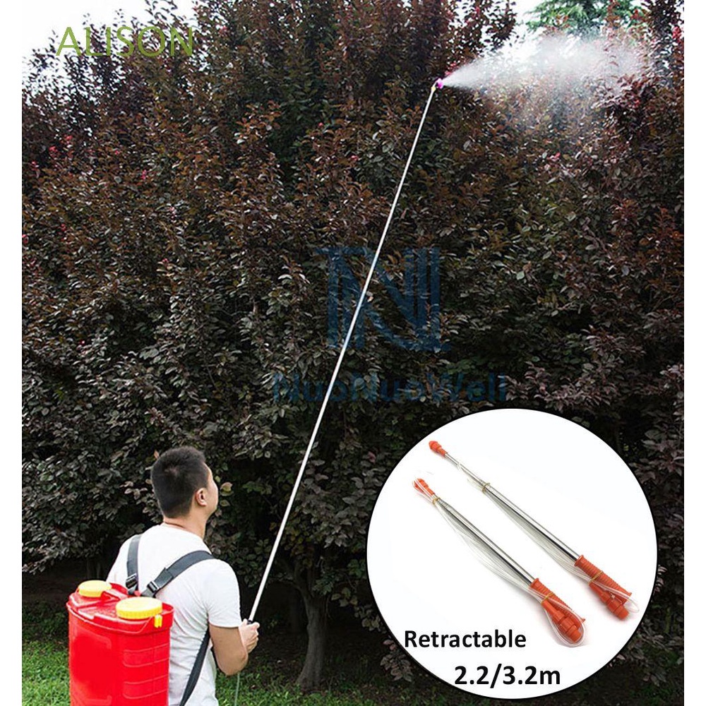 Thanh phun thuốc trừ sâu/tưới cây có thể thu vào bằng thép không gỉ cỡ 2.2/3.2m tiện dụng