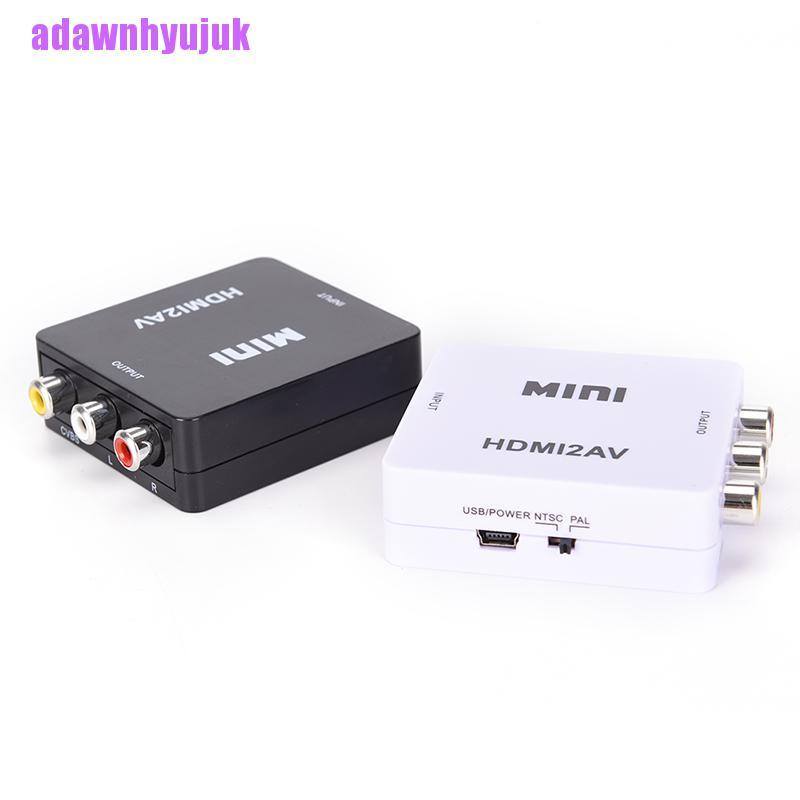 Bộ Chuyển Đổi Hdmi Sang Rca Av / Cvbs Hd 1080p Mini Hdmi2Av