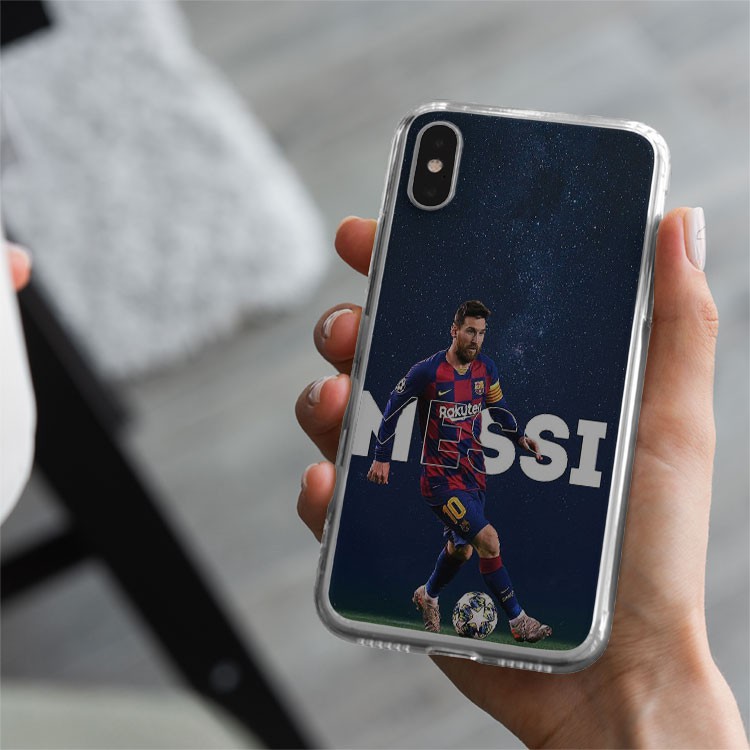 Ốp lưng Messi dê bóng FB SPORT nhựa dẻo Casephone cầu thủ số 10 cho IP 5 đến IP 12 pro max BAR20210095