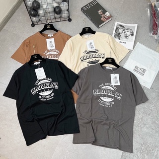 [Hàng sẵn/Ảnh thật] Áo thun nữ oversize Brooklyn nhiều màu