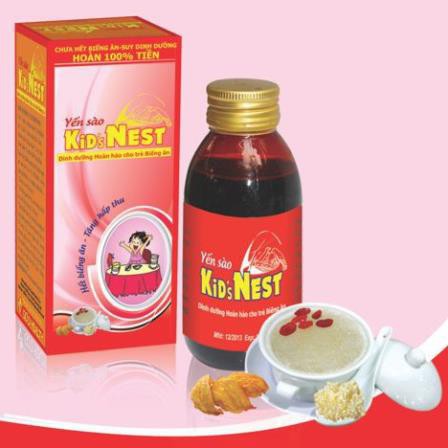 Siro Yến sào KidNest 120ml - giúp trẻ hết biếng ăn