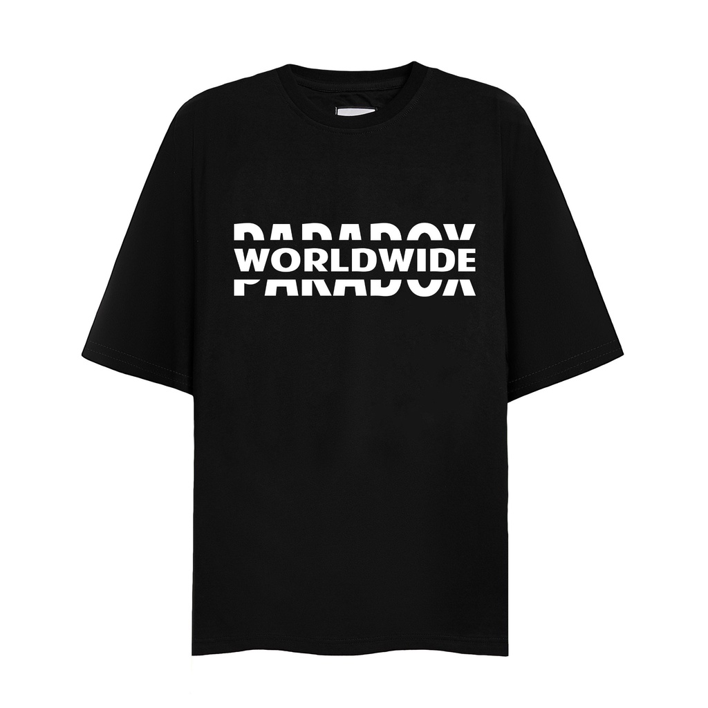Áo thun tay lỡ Paradox HINDER LOGO TEE form rộng - nam nữ unisex