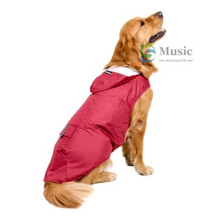 Áo Mưa Phản Quang Cho Thú Cưng Cỡ Vừa Và Lớn 6xl