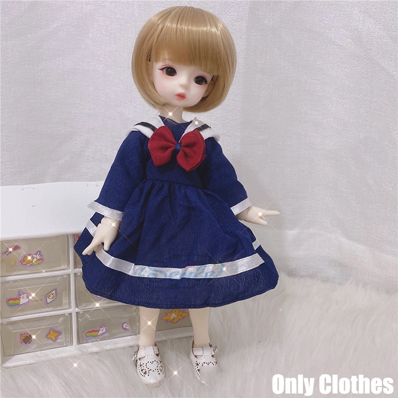 Bộ quần áo búp bê BJD30cm tỉ lệ 1/6